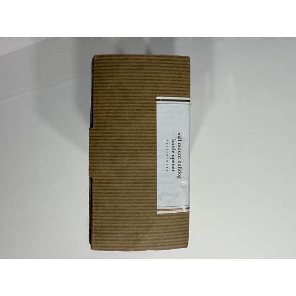 1 BullDog Cast Iron Bottle Opener Mountable‎ Vintage Look Man Cave English Dog - Picture 3 of 4